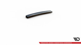 Mittlerer Cup Diffusor Heck Ansatz passend für Infiniti G37 Coupe schwarz Hochglanz