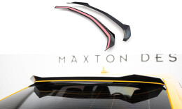 Oberer Heck Spoiler Aufsatz Abrisskante passend für Lamborghini Urus Mk1 schwarz Hochglanz