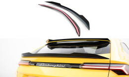 Unterer Heck Spoiler Aufsatz Abrisskante passend für Lamborghini Urus Mk1 schwarz Hochglanz