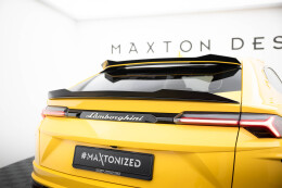 Unterer Heck Spoiler Aufsatz Abrisskante passend für Lamborghini Urus Mk1 schwarz Hochglanz
