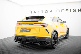 Unterer Heck Spoiler Aufsatz Abrisskante passend für Lamborghini Urus Mk1 schwarz Hochglanz