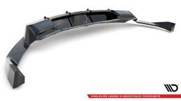 Mittlerer Cup Diffusor Heck Ansatz DTM Look passend für Lamborghini Urus Mk1 schwarz Hochglanz