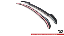 Heck Spoiler Aufsatz Abrisskante passend für Dodge Charger SRT Mk7 Facelift schwarz Hochglanz