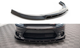 Cup Spoilerlippe Front Ansatz V.1 für Dodge Charger SRT Mk7 Facelift schwarz matt