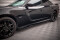 Seitenschweller Ansatz Cup Leisten für Dodge Charger SRT Mk7 Facelift schwarz Hochglanz