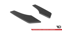 Street Pro Heck Ansatz Flaps Diffusor für Audi RS5 F5 Facelift schwarz