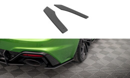 Street Pro Heck Ansatz Flaps Diffusor passend für Audi RS5 F5 Facelift SCHWARZ