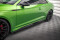 Street Pro Seitenschweller Ansatz Cup Leisten für Audi RS5 Coupe F5 Facelift SCHWARZ