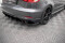 Street Pro Heck Ansatz Flaps Diffusor für Audi S3 Sportback 8V Facelift ROT