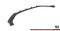 Street Pro Cup Spoilerlippe Front Ansatz passend für Audi S3 Sportback 8V Facelift rot+ Hochglanz Flaps
