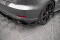 Street Pro Heck Ansatz Flaps Diffusor passend für Audi S3 Sportback 8V Facelift rot+ Hochglanz Flaps