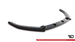 Cup Spoilerlippe Front Ansatz V.1 passend für Audi S3 / A3 S-Line Sportback 8V Facelift schwarz Hochglanz