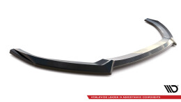 Cup Spoilerlippe Front Ansatz V.3 passend für Audi S3 / A3 S-Line Sportback 8V Facelift schwarz Hochglanz