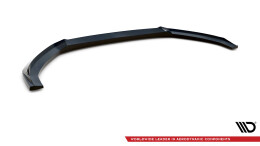 Cup Spoilerlippe Front Ansatz V.3 passend für Audi S3 / A3 S-Line Sportback 8V Facelift schwarz Hochglanz