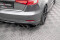 Heck Ansatz Flaps Diffusor V.1 passend für Audi S3 Sportback 8V Facelift schwarz Hochglanz