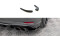 Heck Ansatz Flaps Diffusor V.1 passend für Audi S3 Sportback 8V Facelift schwarz Hochglanz