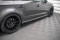 Seitenschweller Ansatz Cup Leisten für Audi S3 Sportback 8V Facelift schwarz Hochglanz