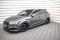 Seitenschweller Ansatz Cup Leisten passend für Audi S3 / A3 S-Line Sportback 8V Facelift schwarz Hochglanz