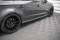 Seitenschweller Ansatz Cup Leisten passend für Audi S3 / A3 S-Line Sportback 8V Facelift schwarz Hochglanz