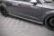Seitenschweller Ansatz Cup Leisten passend für Audi S3 / A3 S-Line Sportback 8V Facelift schwarz Hochglanz