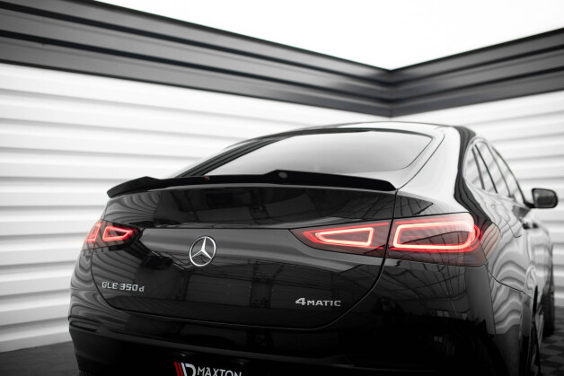 Heck Spoiler Aufsatz Abrisskante passend für Mercedes-Benz GLE Coupe AMG-Line C167 / C167 Facelift schwarz Hochglanz