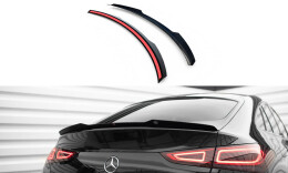 Heck Spoiler Aufsatz Abrisskante passend für Mercedes-Benz GLE Coupe AMG-Line C167 / C167 Facelift schwarz Hochglanz