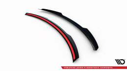Heck Spoiler Aufsatz Abrisskante passend für Mercedes-Benz GLE Coupe AMG-Line C167 / C167 Facelift schwarz Hochglanz