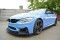 Cup Spoilerlippe Front Ansatz passend für BMW M4 F82 M-performance schwarz Hochglanz
