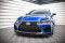Street Pro Cup Spoilerlippe Front Ansatz für Lexus GS F Mk4 Facelift SCHWARZ