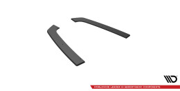 Street Pro Heck Ansatz Flaps Diffusor passend für Lexus GS F Mk4 Facelift SCHWARZ