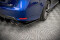 Street Pro Heck Ansatz Flaps Diffusor passend für Lexus GS F Mk4 Facelift SCHWARZ