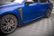 Street Pro Seitenschweller Ansatz Cup Leisten passend für Lexus GS F Mk4 Facelift rot