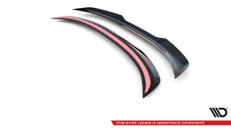Heck Spoiler Aufsatz Abrisskante passend für Lexus GS F Mk4 Facelift schwarz Hochglanz