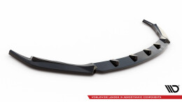 Cup Spoilerlippe Front Ansatz V.1 passend für Lexus GS F Mk4 Facelift schwarz Hochglanz