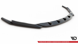 Cup Spoilerlippe Front Ansatz V.2 für Lexus GS F Mk4 Facelift schwarz Hochglanz