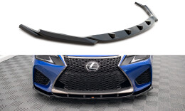 Cup Spoilerlippe Front Ansatz V.2 für Lexus GS F Mk4 FL schwarz Hochglanz