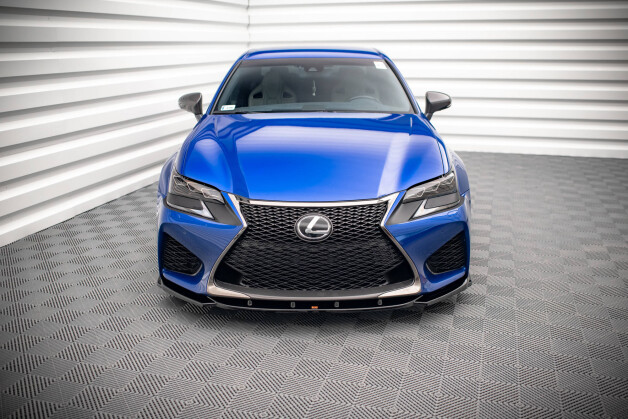 Street+ Spoilerlippe Front Ansatz V.2 passend für Lexus GS F Mk4 FL Carbon Look