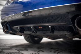 Heck Ansatz Diffusor passend für Lexus GS F Mk4 Facelift Carbon Look