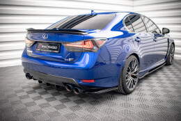 Street+ Heck Ansatz Flaps passend für Lexus GS F Mk4 FL Carbon Look