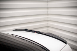 Heck Spoiler Aufsatz Abrisskante V.1 passend für Audi S4 / A4 Standard / S-Line / Competition Limousine B9 / B9 Facelift schwarz Hochglanz