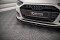 Cup Spoilerlippe Front Ansatz V.2 für Audi A4 B9 Facelift schwarz Hochglanz