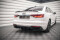 Heck Ansatz Diffusor für Audi A4 B9 Facelift schwarz Hochglanz
