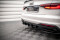 Heck Ansatz Diffusor passend für Audi A4 B9 Facelift schwarz Hochglanz