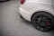 Heck Ansatz Flaps Diffusor passend für Audi A4 B9 Facelift Carbon Look