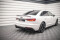 Heck Ansatz Flaps Diffusor passend für Audi A4 B9 Facelift Carbon Look