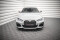 Cup Spoilerlippe Front Ansatz V.1 passend für BMW 4er / i4 Gran Coupe M-Paket / M440i G26 schwarz Hochglanz