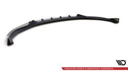 Street+ Spoilerlippe Front Ansatz V.2 passend für BMW 4er / i4 Gran Coupe M-Paket / M440i G26 schwarz Hochglanz