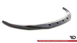 Cup Spoilerlippe Front Ansatz V.3 passend für BMW 4er / i4 Gran Coupe M-Paket / M440i G26 schwarz Hochglanz