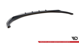 Cup Spoilerlippe Front Ansatz V.3 passend für BMW 4er / i4 Gran Coupe M-Paket / M440i G26 schwarz Hochglanz