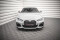Cup Spoilerlippe Front Ansatz V.3 passend für BMW 4er / i4 Gran Coupe M-Paket / M440i G26 schwarz Hochglanz